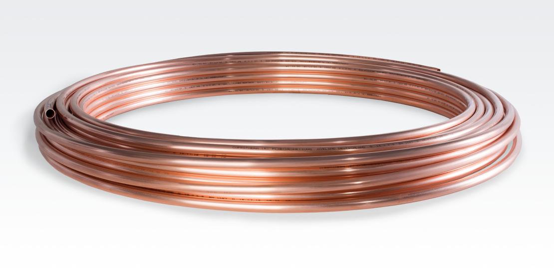 Astm C10100 Air Conditioner Copper Pipe Insulation Copper Tube 0.1