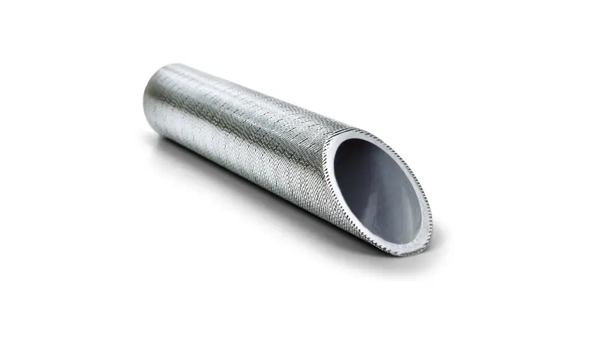 Enhanced surface evaporator tube in carbon steel