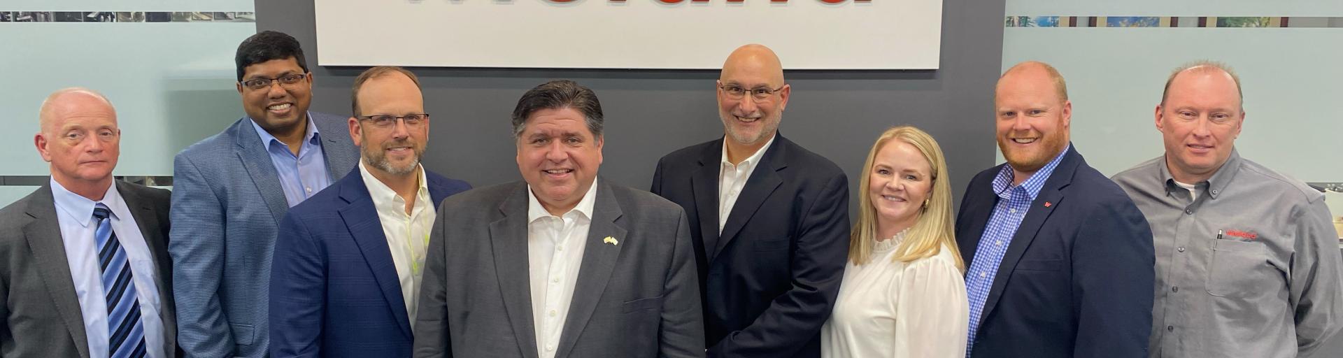 Wieland hosts Illinois Governor J.B. Pritzker at its East Alton